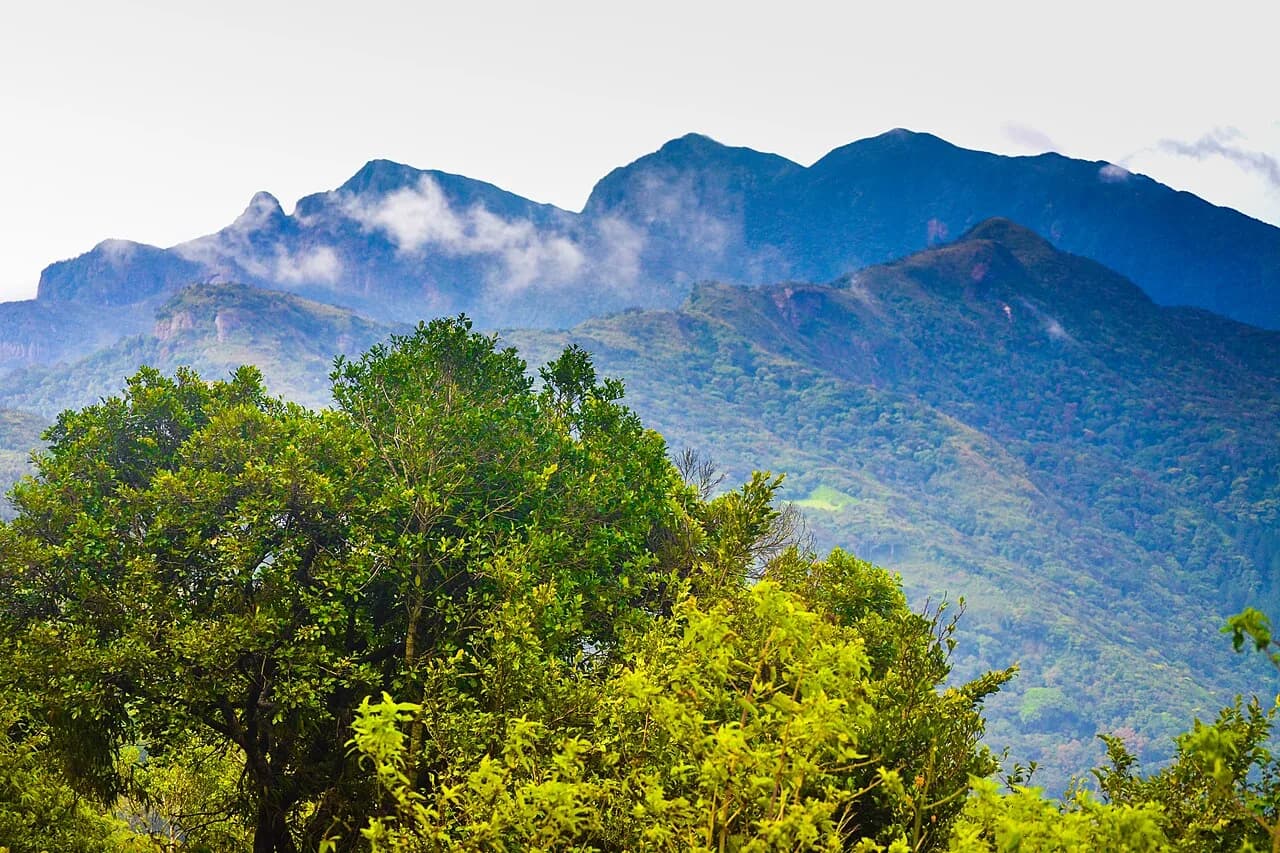 Knuckles Mountain Range - Knuckels is the most beautiful Mountain range of Sri Lanka and its famous for its curvy peaks. It lies next to Matale city of Central Province and it 