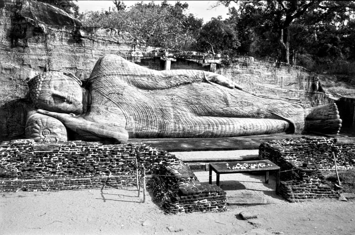 Polonnaruwa - Buddha statue, Gal Vihara, Polonnaruwa, Sri Lanka