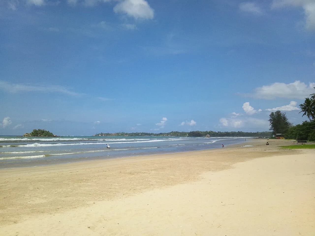 Weligama - Weligama Beach in Sri Lanka.