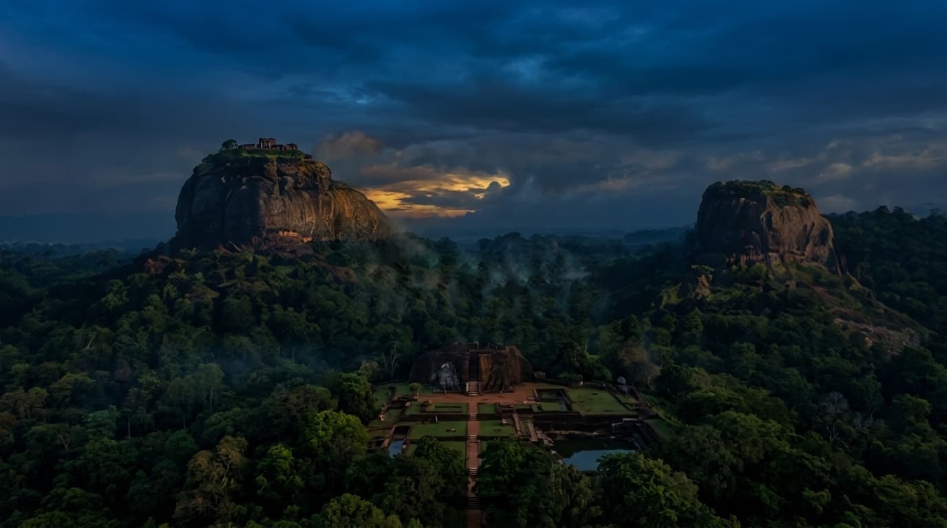 Sigiriya Rock Fortress in Sri Lanka